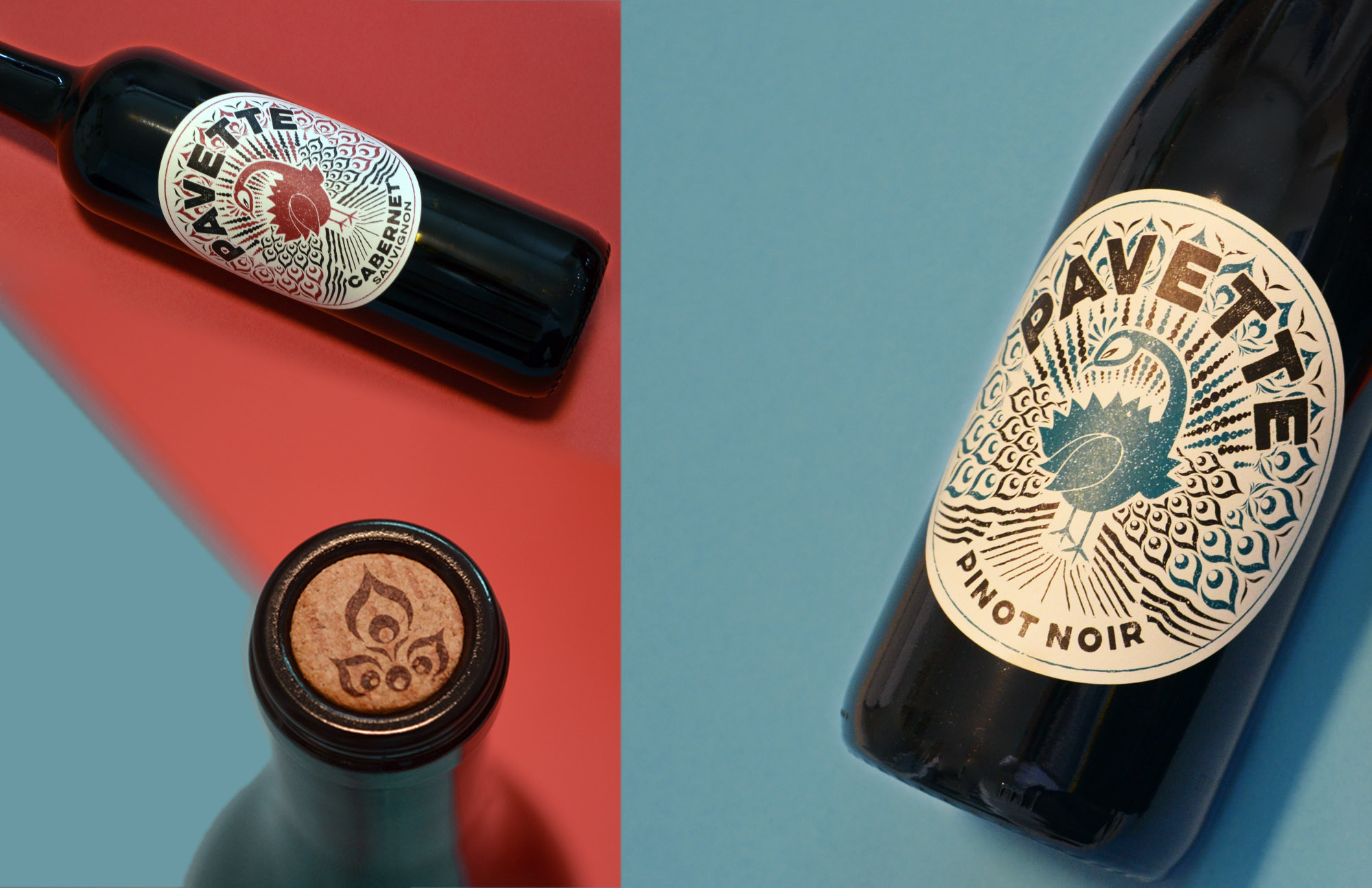 Packaging Wine Label Design for Pavette