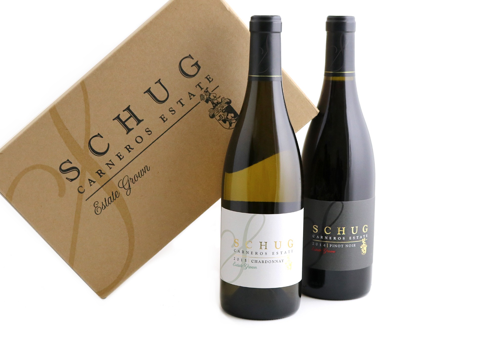 Wines Packaging Label Design of the Schug Label