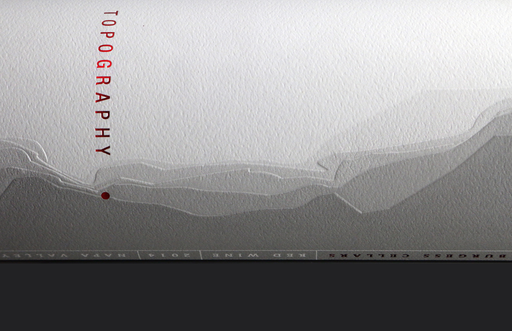 Wines Packaging Design for Topogaphy Wines
