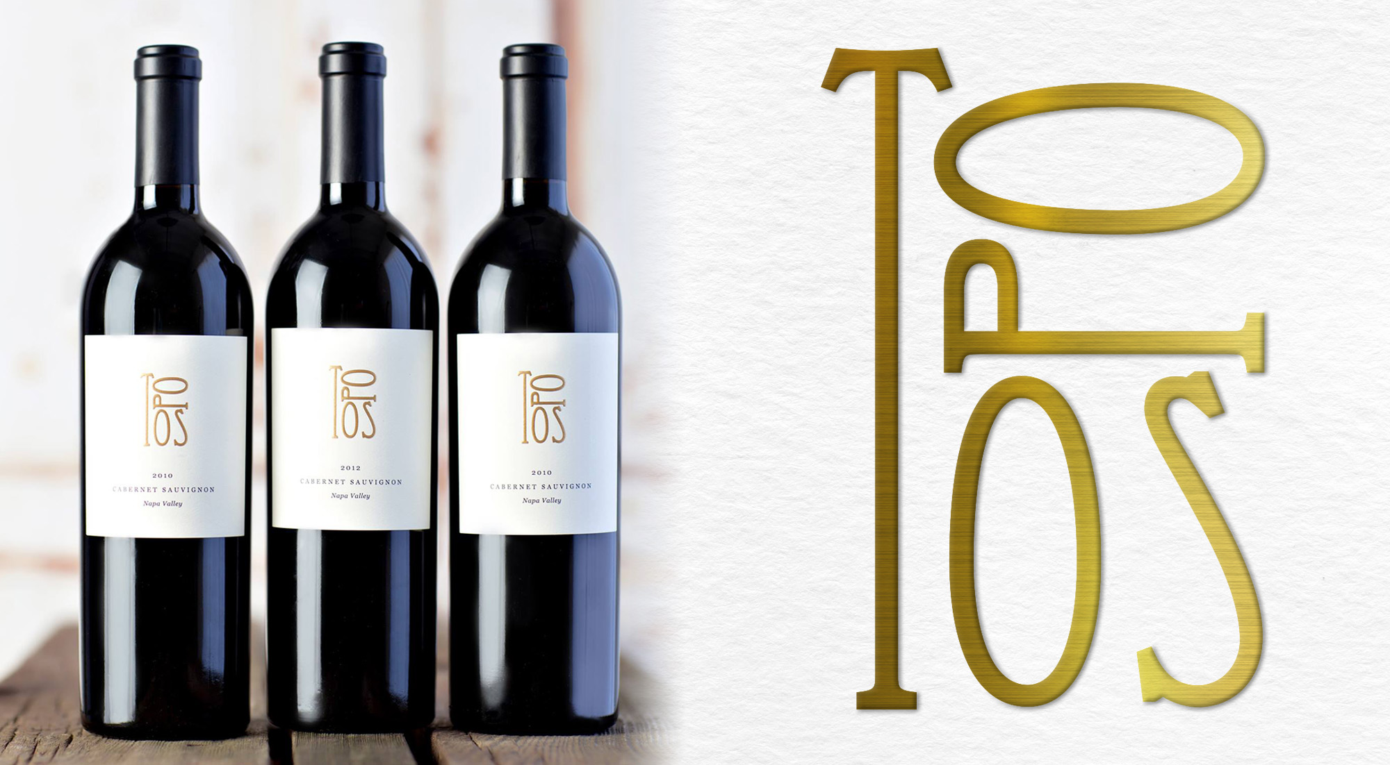 Wine Label Packages Design for Topos